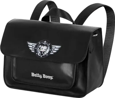 Zdjęcie produktu dla Karactermania Betty Boop Motor Love Torba na ramię Plecak Czarny Mężczyzna Czarny Jeden Rozmiar