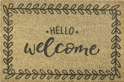 Produktbild von MD-ENTREE Kokosmatte Finesse Hello Welcome 40x60cm