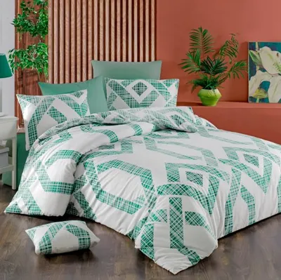 Image de Taie d'oreiller en coton Topas, 70x90