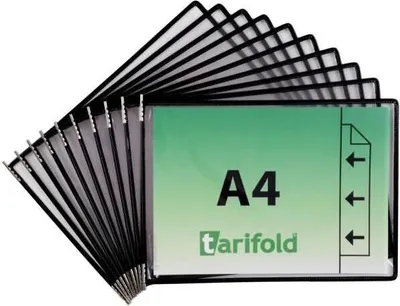 Immagine prodotto di 20 tarifold Sichttafeln   schwarz