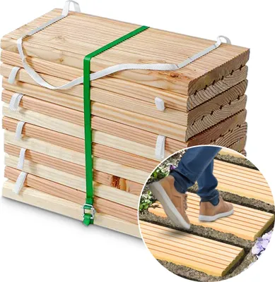 Produktbild von Rollweg Lärche B35 x L250 cm für den Weg im Garten
