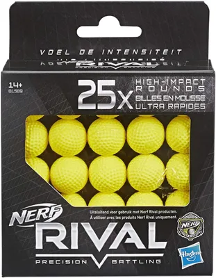 Obrázok produktu pre Náhradné loptičky 25ks pre NERF RIVAL
