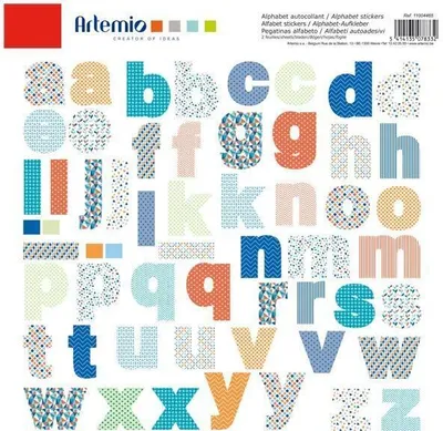 Image de Autocollants alphabet