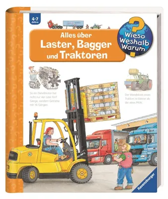 Productafbeelding van Alles über Laster, Bagger und Traktoren