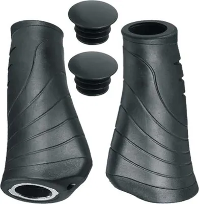 Produktbild von Ergotec Reno Set Griffe 2x 135 mm schwarz