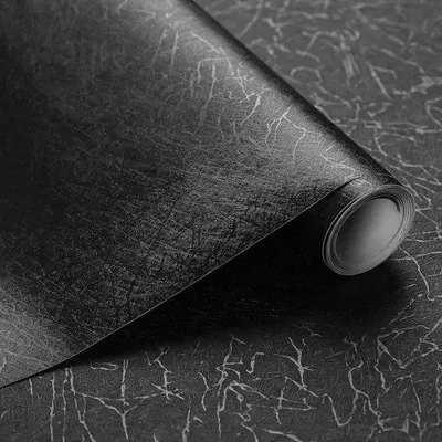 Immagine prodotto di Pellicola decorativa nera impermeabile 60x1000 cm