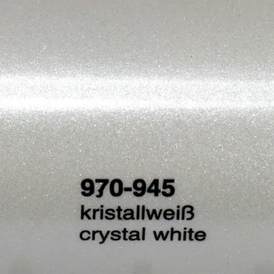 Produktbild von (25€/m²) Oracal 970RA Autofolie 945 Kristallweiß Glanz Folie 152 cm Breite Laufmeterware gegossene Auto Folie selbstklebend