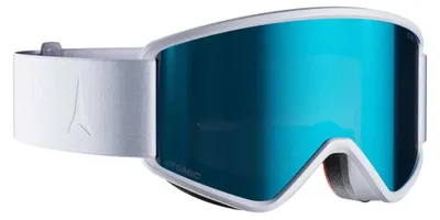 Immagine prodotto di Atomic Savor L, occhiali da sci stereo, colore bianco, lenti blu/CAT2, colore bianco, lenti blu/CAT2