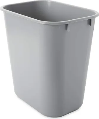 Produktbild von Rubbermaid Papierkorb 12,9 Liter rechteckig PE grau