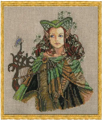 Image de Nimue Kreuzstich Set "Gaewen", Zählmuster, 46-Z005K, 16x19cm