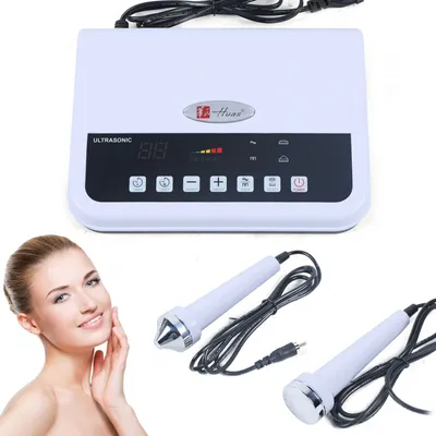 Image de Ultrasons anti-rides machine de rajeunissement de la peau appareil de soins du visage 220V spa beauté visage masseur machine cosmétique peau thérapie du corps rides de beauté