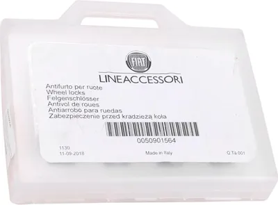 Produktbild von Original Fiat Felgenschloss 16 Zoll Maxi Ducato 250 Radsicherung 50901564