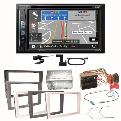 Produktbild von Pioneer AVIC-Z730DAB DAB+ MP3 Einbauset für Opel Astra H Corsa D Zafira B Antara