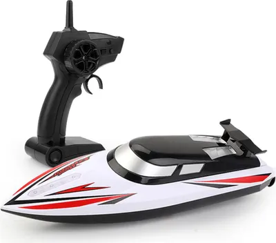 Produktbild von Jjrc Rh706 RC Boot 2,4 Ghz Speedboat Kinder Spielzeug High Speed Racing Schiff wiederaufladbare Batterien Rot