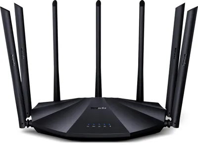 Produktbild von Tenda AC23, Wi-Fi 5 (802.11ac), Dual-Band (2,4 GHz/5 GHz), Ethernet/LAN, Schwarz, Tabletop-Router