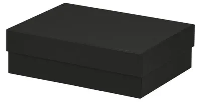 Produktbild von Geschenkverpackung Boxline 196x264x80mm Schwarz