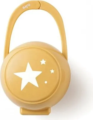 Obrázok produktu pre Puzdro na cumlík Galaxy Mustard