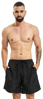 Produktbild von Build Your Brand - Badeshorts für Herren, recyceltes Material TN1736 (L) (Schwarz)