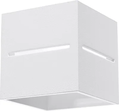 Produktbild von LED Wandleuchte, Aluminium, UP DOWN, weiß, H 12 cm