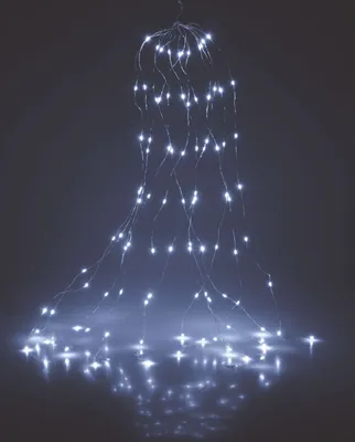 Immagine prodotto di Catena luminosa a filo bianco freddo - 300 cm / 300 LED - Filo luminoso natalizio decorativo per esterni