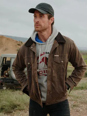 Produktbild von Scippis Clifton Tracker – Klassische Outdoorjacke mit Verstärkten Schultern