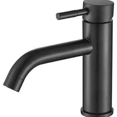 Produktbild von Einhebelmischer für Aufsatzwaschbecken SLIGO schwarz