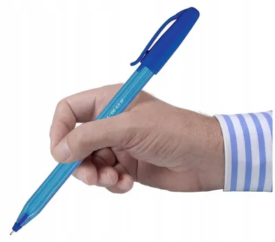 Produktbild von Paper Mate Inkjoy Kugelschreiber Blau Effizient