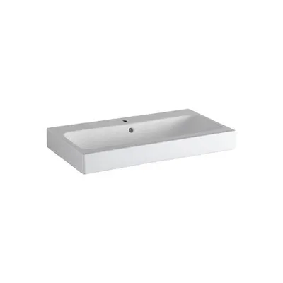Immagine prodotto di Geberit iCon lavabo à poser avec trou pour robinetterie, 75x48,5cm blanc, 124575600, 124575600