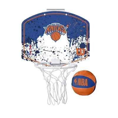 Produktbild von Wilson NBA Team Mini Hoop New York Knicks Basketball