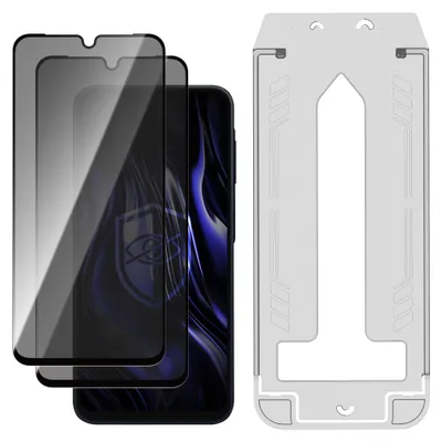 Immagine prodotto di 3mk PrivZone 9H Samsung Galaxy A16 4G/5G/ A17 4G/5G Vetro Privacy 2 Pezzi Applicatore Trasparente