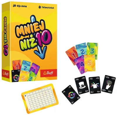 Image de Jeu de cartes – Moins de 10 – Trefl 02880