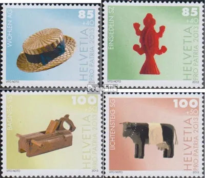 Produktbild von Briefmarken Schweiz 2013 Mi 2294-2297 (kompl.Ausg.) postfrisch Dorfmuseen