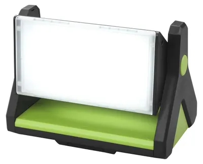 Produktbild von REV LED Akku-Arbeitsleuchte Y-Light 20 W grün schwarz, 300° Rotation
