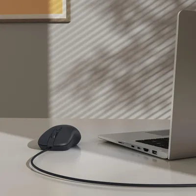 Obrázek produktu pro Hama CM-200, Pro praváky i leváky, Optický, USB Typ-A, 1600 DPI, Černá