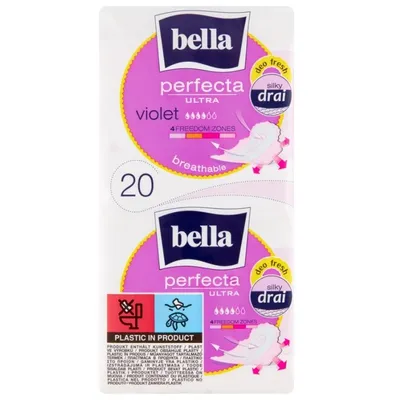 Obrázok produktu pre Bella Perfecta Ultra Violet hygienické vložky, 20 kusov