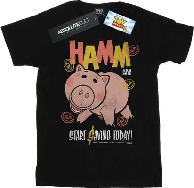 Produktbild von Disney - "Toy Story 4 The Piggy Bank" T-Shirt für Damen BI47032 (XXL) (Schwarz)