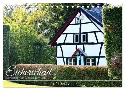 Produktbild von Eicherscheid - Das Golddorf im Monschauer Land (Tischkalender 2027 DIN A5 quer), CALVENDO Monatskalender