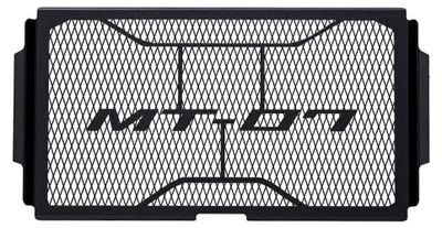 Image de Grille de protection pour radiateur de moto - Aluminium - Noir (modèles 2025-2026)