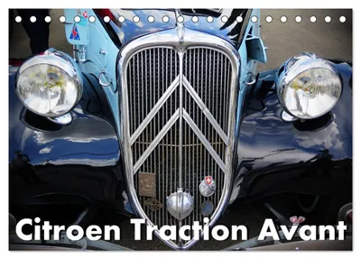 Produktbild von Citroen Traction Avant (Tischkalender 2027 DIN A5 quer), CALVENDO Monatskalender