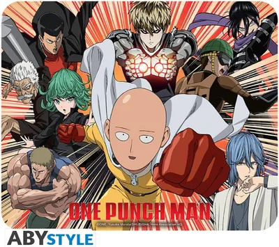 Produktbild von ONE PUNCH MAN - Flexible mousepad - Heroes