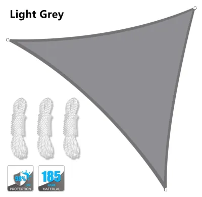 Immagine prodotto di Tenda parasole, protezione UV, design resistente alle intemperie, GRIGIO CHIARO, 5X5X5M-d