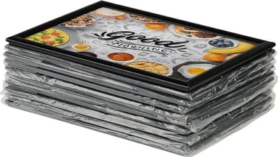 Produktbild von Vorteilspack 10 x Bilderrahmen, Klapprahmen schwarz, A3