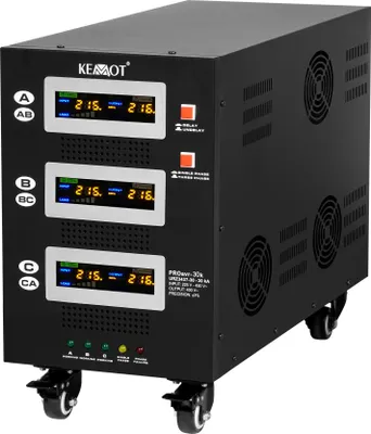 Produktbild von Automatischer Dreiphasen-Spannungsregler 30000 VA 3% KEMOT PROavr-30k