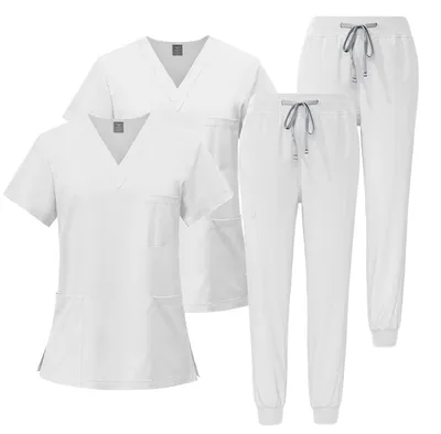 Immagine prodotto di Solidchoice - Set di 2 uniformi mediche corte