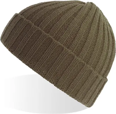 Immagine prodotto di Atlantis SHORE | Shore Beanie, cappello da pescatore in stile vintage - Colore: Olive - Taglia: Unica