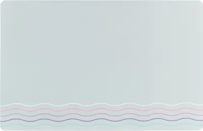 Produktbild von TRIXIE Napfunterlage Wellen, 44 x 28 cm, grau
