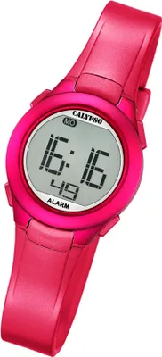Produktbild von Calypso Damen Uhr Digital K5677/4 Kunststoff PUR Armbanduhr pink UK5677/4