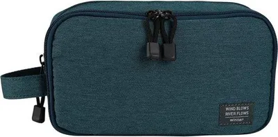 Image de Trousses de toilette imperméables, bleu foncé, voyage, sport