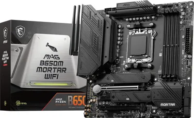 Produktbild von Msi 7D76-001R Mag B650M Mortar Wifi