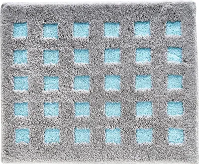 Produktbild von Kleine Wolke Badteppich BOXES Opal 55 x 65 cm